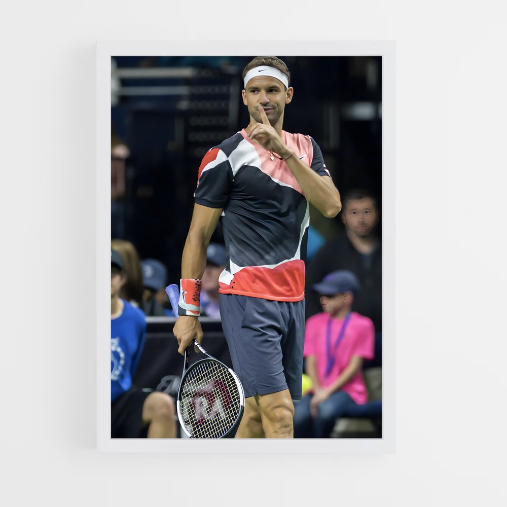 Poster Grigor dimitrov matches – affiche Tennis (vue 3)